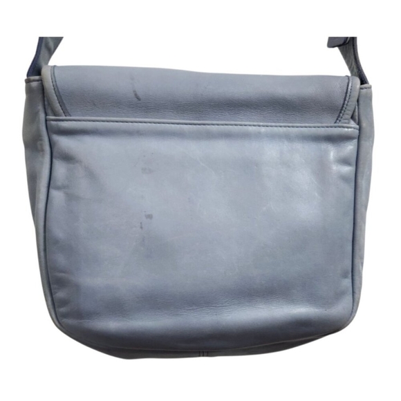 Coach Vintage - UNEVEN Color Soho Bedford Flap Bag 4164 - Periwinkle, Adjustable - Picture 7 of 16